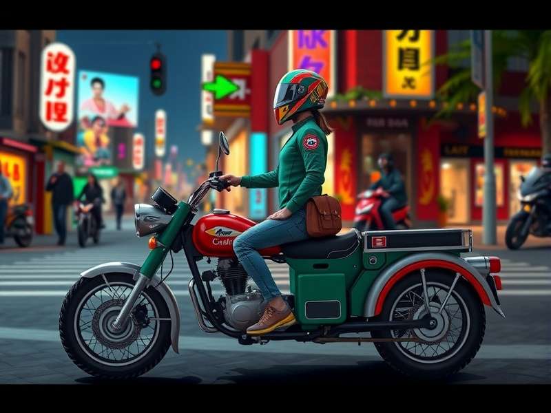 Rickshaw Zoom Master Game Banner